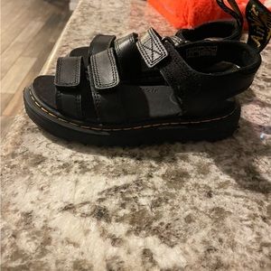 Dr. Martens Klaipeda Junior leather strap sandals